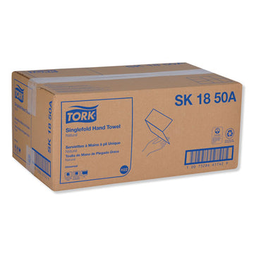 Tork® Universal Singlefold Hand Towel, 9.13 X 10.25, Natural, 250-pack, 16 Packs-carton freeshipping - TVN Wholesale
